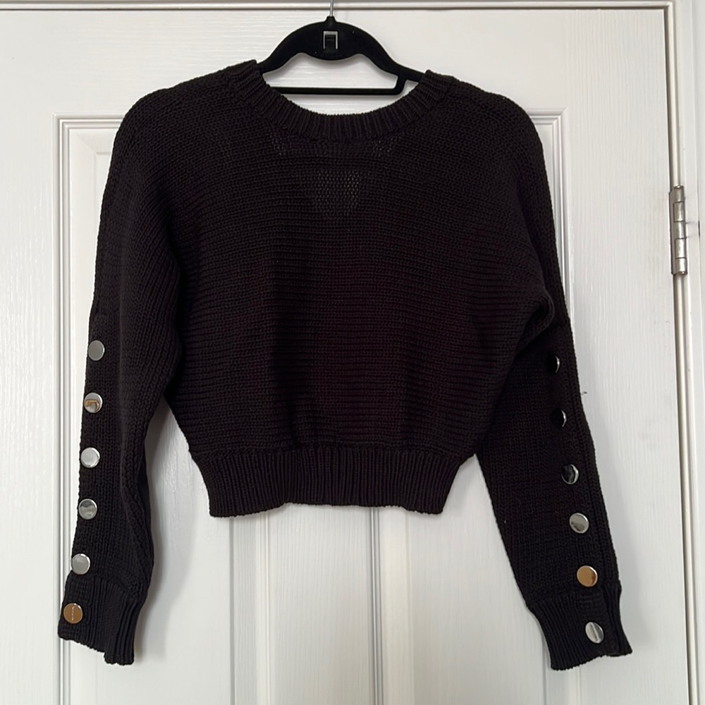 Cropped sweater